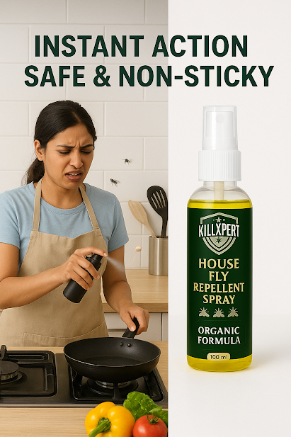 Killxpert Herbal Termite Repellent Spray 100ml (Pack of 2) | Natural & Non-Toxic Anti-Termite Treatment for Wood, Furniture & Walls | Safe for Kids, Pets & Environment