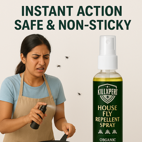 Killxpert Herbal Cockroach Repellent Spray 100ml | Natural & Non-Toxic Insect Killer for Home, Kitchen & Bathroom | Safe for Kids, Pets & Environment