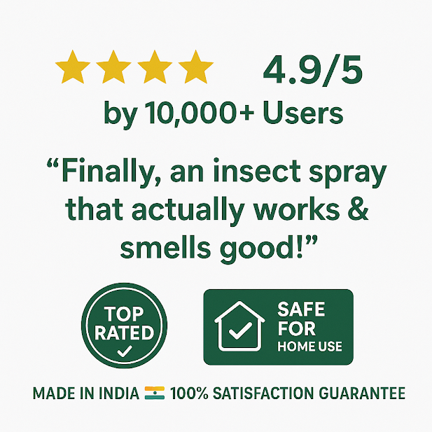 Killxpert Herbal Termite & Bed Bug Spray Combo 100ml Each | Natural Insect Killer for Termites & Bed Bugs | Safe for Kids, Pets & Environment | Non-Toxic Pest Control
