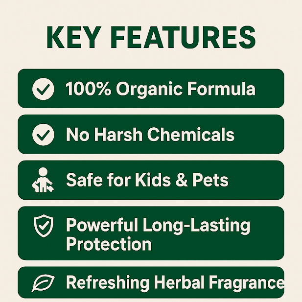 Killxpert Herbal Cockroach & Housefly Repellent Spray 100ml Each | Natural Insect Killer Combo | Safe, Non-Toxic, Eco-Friendly Spray for Home & Kitchen