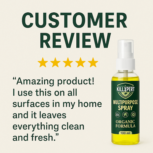 Killxpert Herbal Bug Repellent Spray 100ml (Pack of 3) | Natural Bed Bug Killer Spray for Home | Non-Toxic, Eco-Friendly & Safe for Kids, Pets & Family