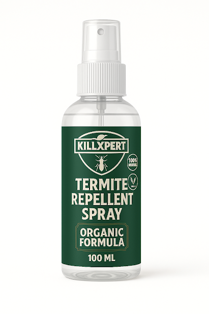 Killxpert Herbal Termite Repellent Spray 100ml | Natural & Non-Toxic Anti-Termite Treatment for Wood, Furniture & Walls | Safe for Kids, Pets & Home Use