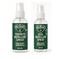 Killxpert Herbal Termite & Bed Bug Spray Combo 100ml Each | Natural Insect Killer for Termites & Bed Bugs | Safe for Kids, Pets & Environment | Non-Toxic Pest Control